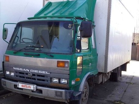 1993 Nissan Diesel, зелёный, 1600000 рублей, вид 1