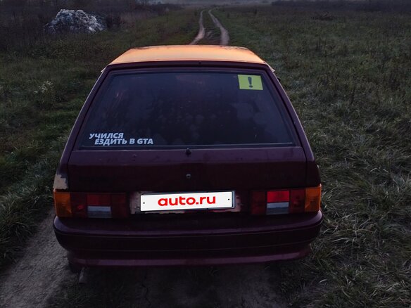2005 Lada (ВАЗ) 2114, красный, 163000 рублей - вид 4
