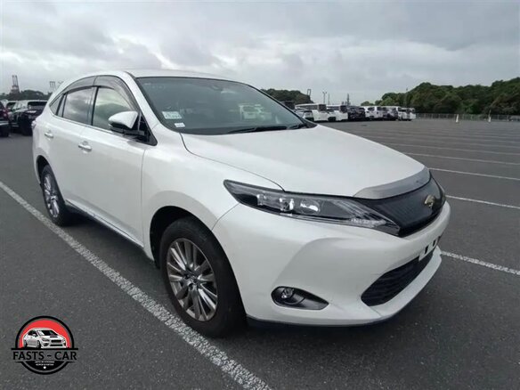 2017 Toyota Harrier III (XU60), белый, 2400000 рублей