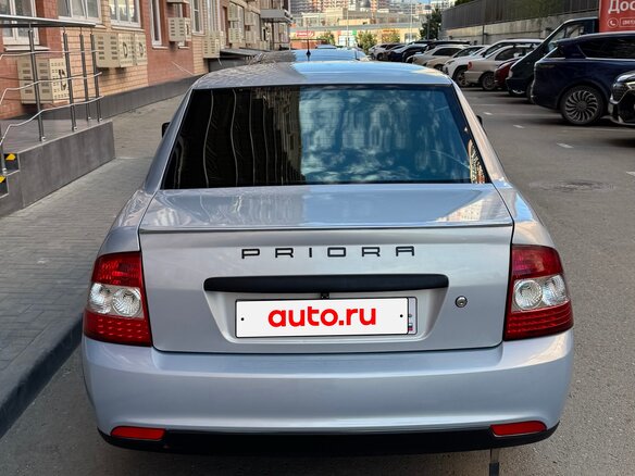 2008 Lada (ВАЗ) Priora I, серебристый, 390000 рублей