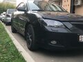 2008 Mazda 3 I (BK) Рестайлинг, чёрный - вид 1