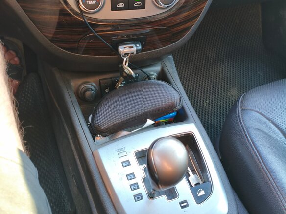 2012 Hyundai Santa Fe II Рестайлинг, серый, 1300000 рублей - вид 8