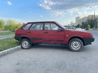 1988 Lada (ВАЗ) 2109, красный, 160000 рублей, вид 4