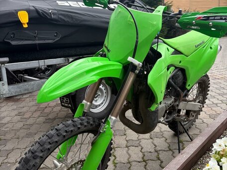 2024 Kawasaki KX 112, зелёный, 450000 рублей, вид 2