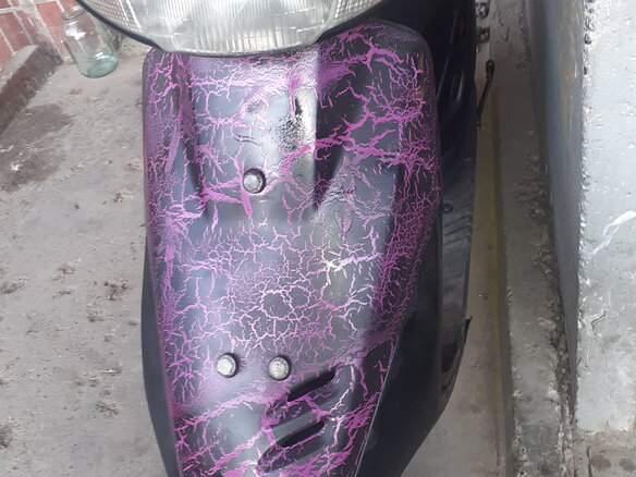 1996 Honda Dio, чёрный - вид 12