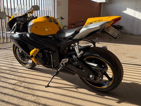 2008 Suzuki GSX-R 600, жёлтый, 650000 рублей, вид 4