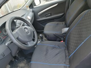 2013 Nissan Almera III (G15), синий, 495000 рублей, вид 4