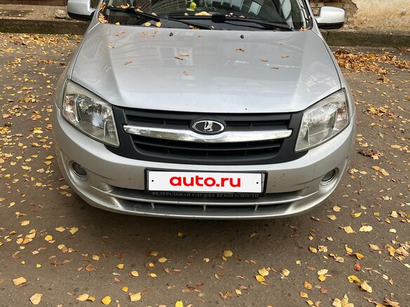 2012 Lada (ВАЗ) Granta I, серый, 250000 рублей - вид 1
