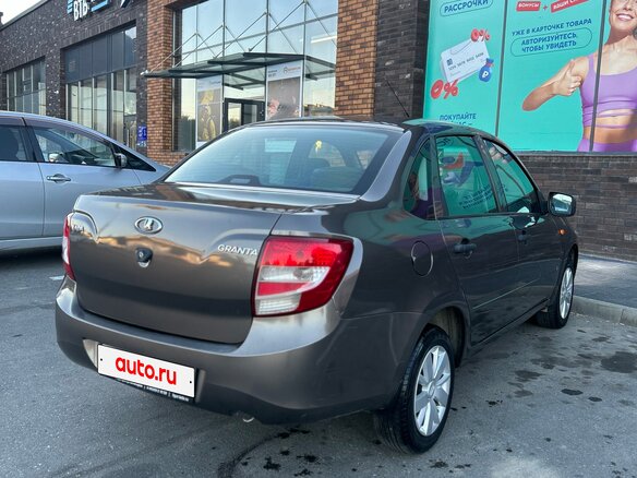 2015 Lada (ВАЗ) Granta I, коричневый, 450000 рублей - вид 3