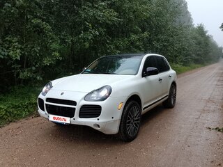 2005 Porsche Cayenne S I (955), белый, 700000 рублей, вид 2