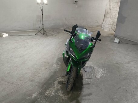 2019 Kawasaki Ninja 1000, зелёный, 685000 рублей, вид 4