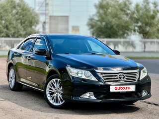 2012 Toyota Camry VII (XV50), чёрный, 1750000 рублей, вид 3