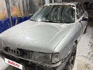 1991 Audi 80 IV (B3), серебристый, 150000 рублей, вид 3