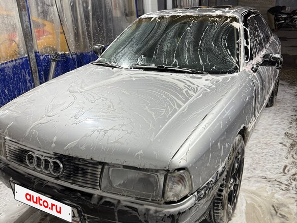 1991 Audi 80 IV (B3), серебристый, 150000 рублей - вид 2