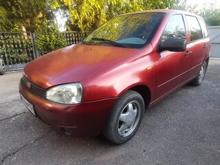 2012 Lada (ВАЗ) Kalina I, красный, 350000 рублей, вид 1