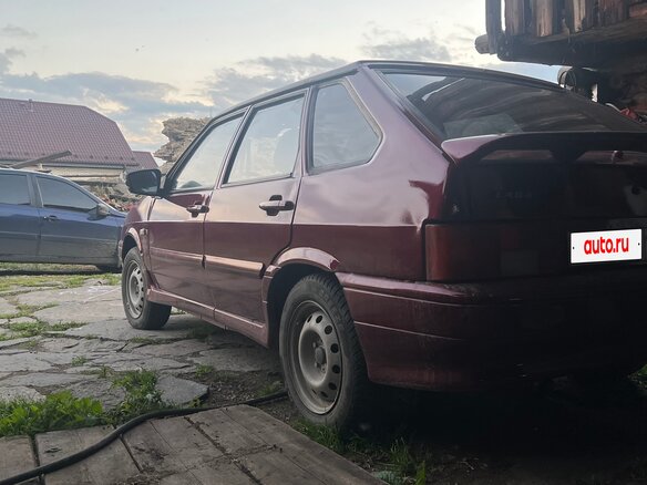 2005 Lada (ВАЗ) 2114, красный, 240000 рублей - вид 6