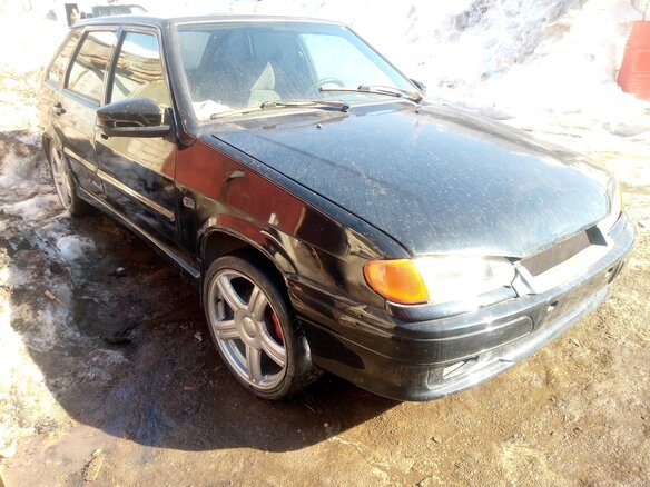 2011 Lada (ВАЗ) 2114, чёрный, 95000 рублей - вид 1