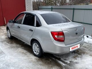 2012 Lada (ВАЗ) Granta I, серебристый, 520000 рублей, вид 1