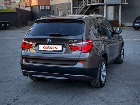 2013 BMW X3 30d xDrive II (F25), коричневый, 1550000 рублей, вид 5