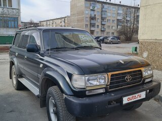 1996 Toyota Land Cruiser 80 Series Рестайлинг, зелёный, 1150000 рублей, вид 2