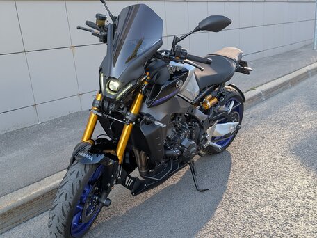 2021 Yamaha MT-09 (FZ-09), синий, 1199000 рублей, вид 2