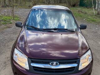 2013 Lada (ВАЗ) Granta I, пурпурный, 365000 рублей, вид 3