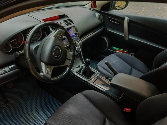 2008 Mazda 6 II (GH), синий, 880000 рублей - вид 1