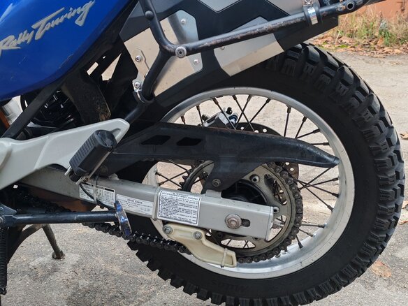 2001 Honda XL650V Transalp, синий, 450000 рублей - вид 11
