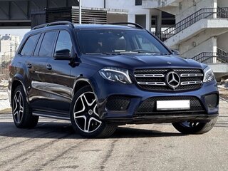2018 Mercedes-Benz GLS 350 d I (X166), синий, 5500000 рублей, вид 3