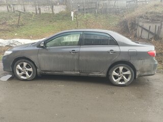 2012 Toyota Corolla X (E140, E150) Рестайлинг, серый, 1300000 рублей, вид 5