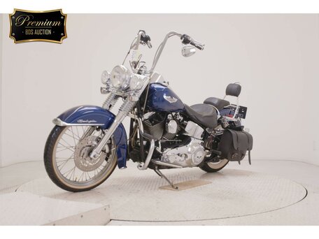 2005 Harley-Davidson Softail Deluxe, синий, 747000 рублей, вид 4