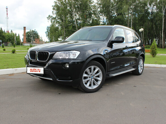 2011 BMW X3 20d xDrive II (F25), чёрный - вид 6