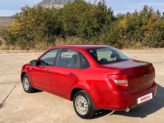2016 Lada (ВАЗ) Granta I, красный, 435000 рублей, вид 1