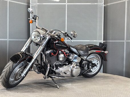 2006 Harley-Davidson Fat Boy, чёрный, 869000 рублей, вид 4