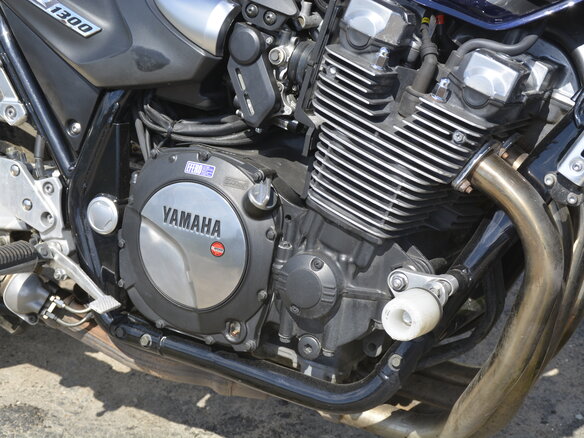 2007 Yamaha XJR1300, синий - вид 8