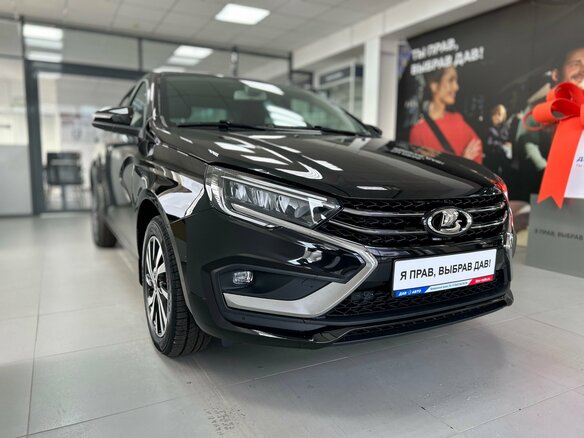 2026 Lada (ВАЗ) Vesta I Рестайлинг (NG), чёрный, 2020000 рублей - вид 1