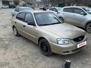 2007 Hyundai Accent ТагАЗ II, бежевый, 470000 рублей, вид 2