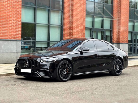 2021 Mercedes-Benz S-Класс 450 4MATIC VII (W223), чёрный, 9500000 рублей