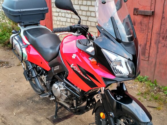 2004 Suzuki V-Strom DL 650, красный - вид 1