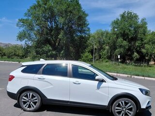 2019 Lada (ВАЗ) Vesta SW Cross I, белый, 1145000 рублей, вид 3