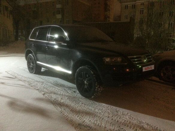 2006 Volkswagen Touareg I, чёрный