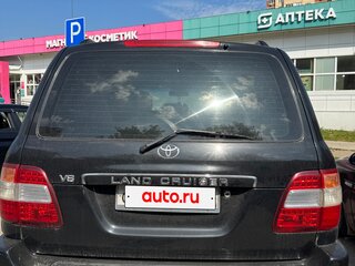2005 Toyota Land Cruiser 100 Series Рестайлинг 1, чёрный, 1850000 рублей, вид 5