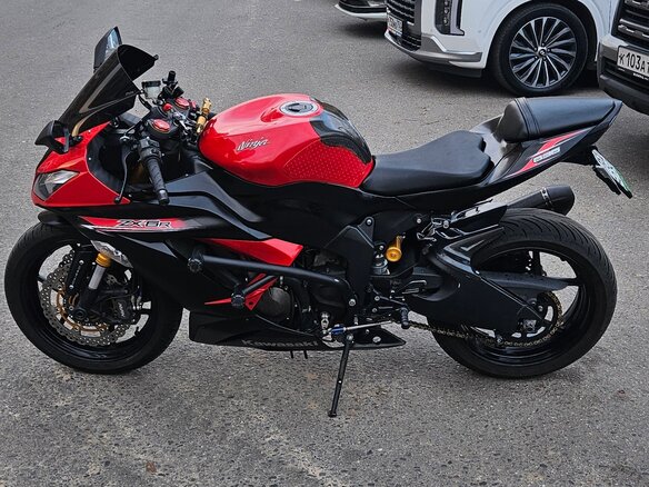 2014 Kawasaki ZX-6R Ninja, красный, 750000 рублей - вид 1