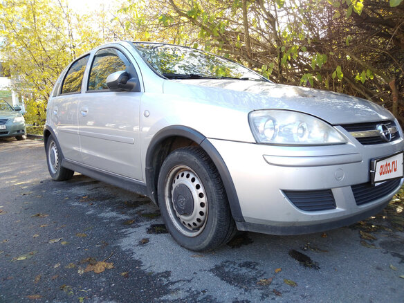 2006 Opel Corsa C Рестайлинг, серебристый
