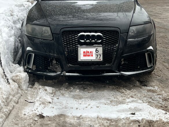 2006 Audi A6 III (C6), чёрный - вид 1