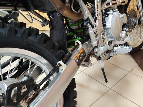 2017 Kawasaki KLX 250, зелёный, 550000 рублей, вид 2