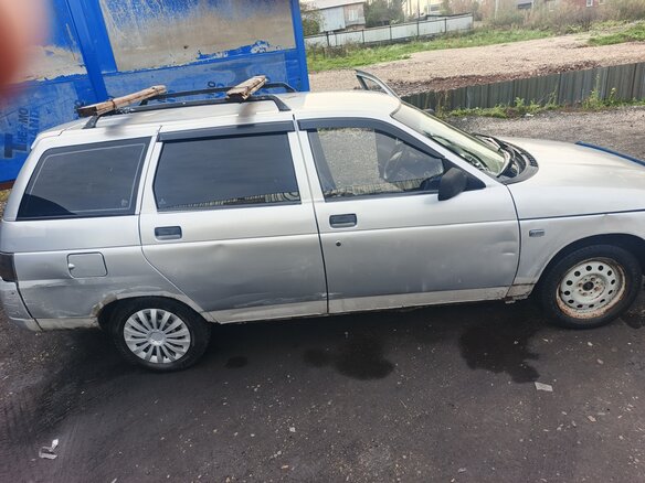 2001 Lada (ВАЗ) 2111, серебристый, 115000 рублей - вид 4