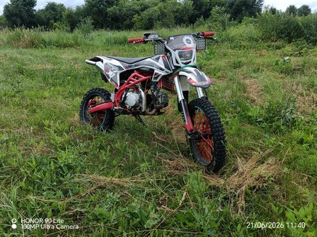 2022 Expert Moto KX3 125, пурпурный, 75000 рублей, вид 4