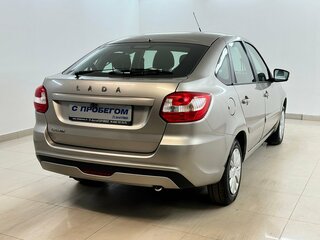2019 Lada (ВАЗ) Granta I Рестайлинг, серый, 650000 рублей, вид 4