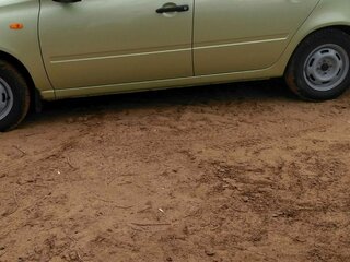 2006 Lada (ВАЗ) Kalina I, зелёный, 220000 рублей, вид 4